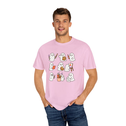 Comfort Colors® Art Teacher Ghost Shirt Halloween Artist Tee Cute Creative Ghosts Fall Gift for Art Lovers Coquette Classroom Style