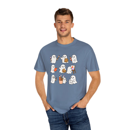 Comfort Colors® Art Teacher Ghost Shirt Halloween Artist Tee Cute Creative Ghosts Fall Gift for Art Lovers Coquette Classroom Style